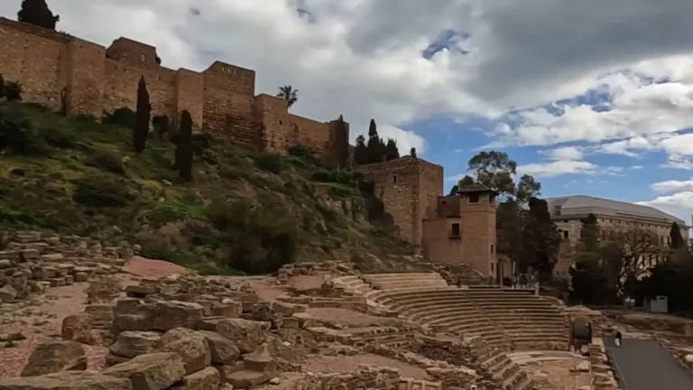 Roman Theatre at Málaga: Step into ancient history amidst grand arches and timeless allure.